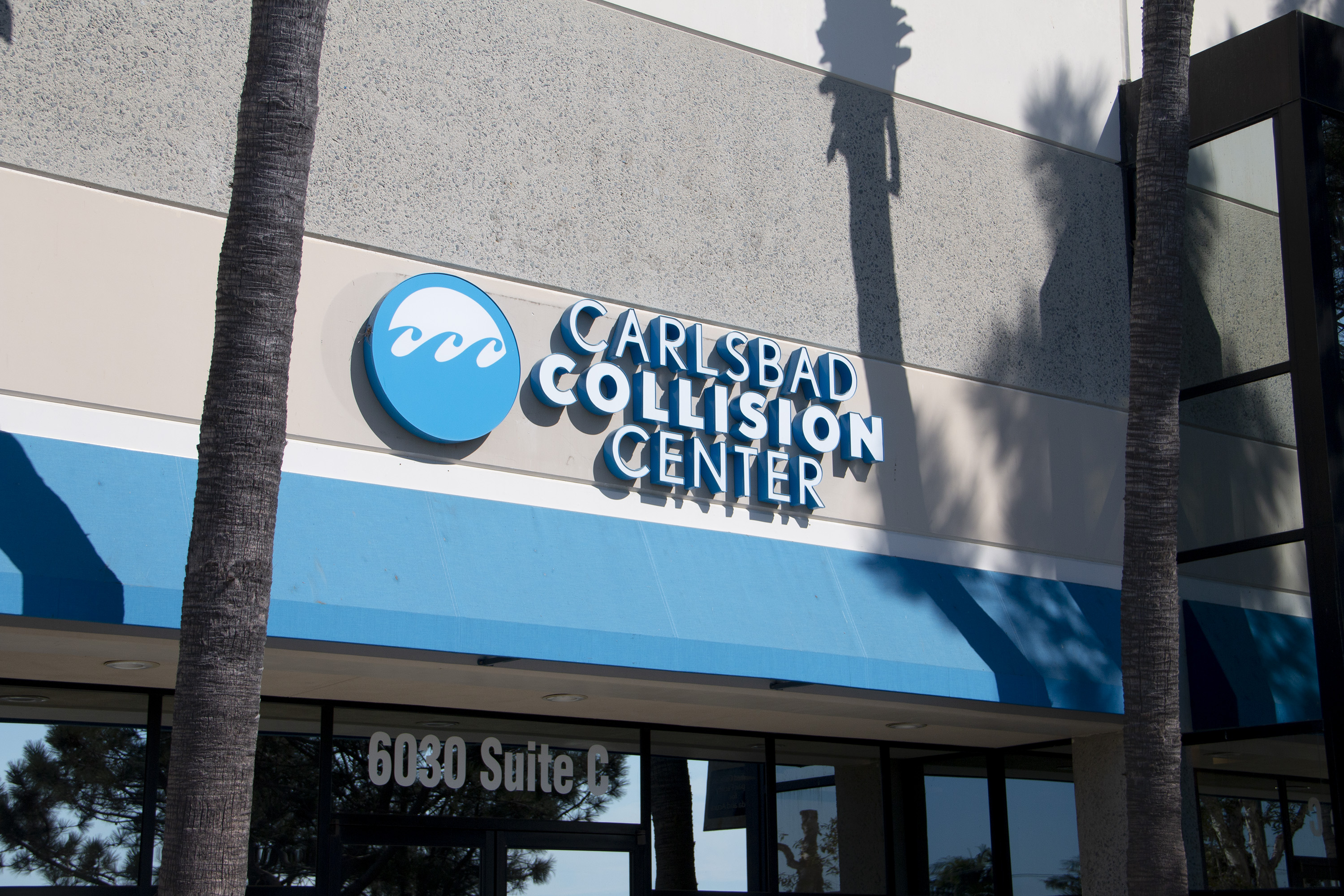 Carlsbad Collision Center Entrance