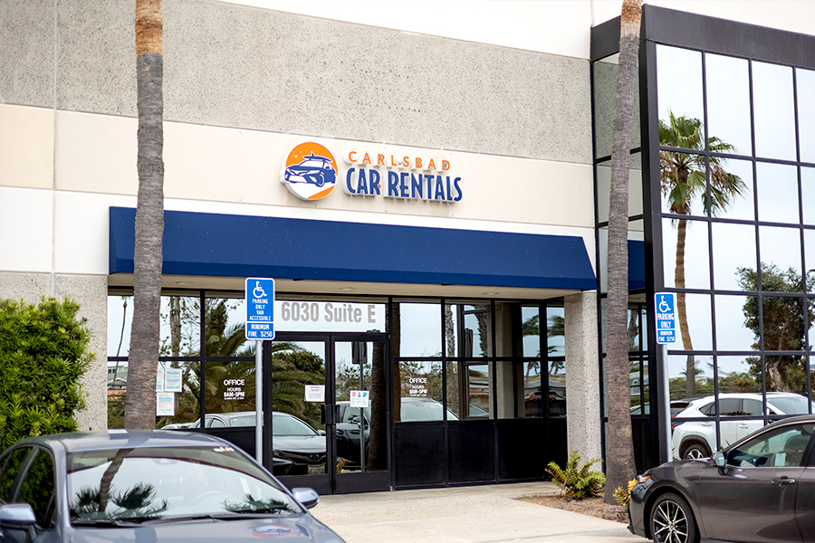 Carlsbad Car Rental Front Entrance